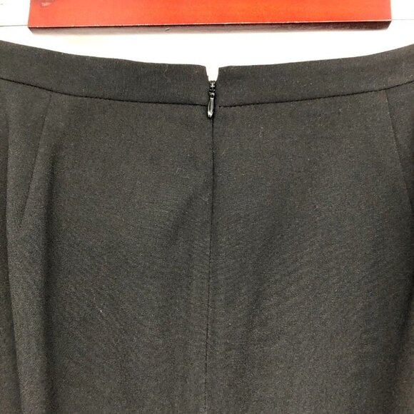Calvin Klein Black Gold buttoned Knee Length Pencil Skirt size 12 - Picture 5 of 14